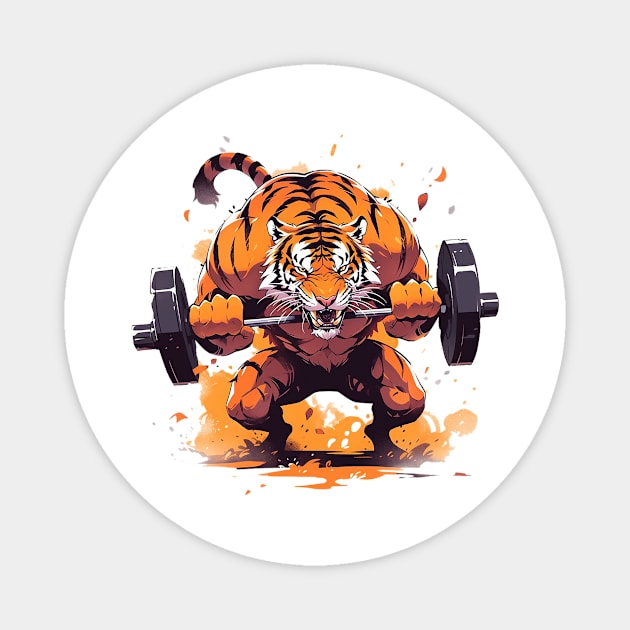 tiger Magnet by enzo studios